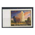 USA 2009 $17.50 Old Faithful (geyser & bison), u/m. SG4930