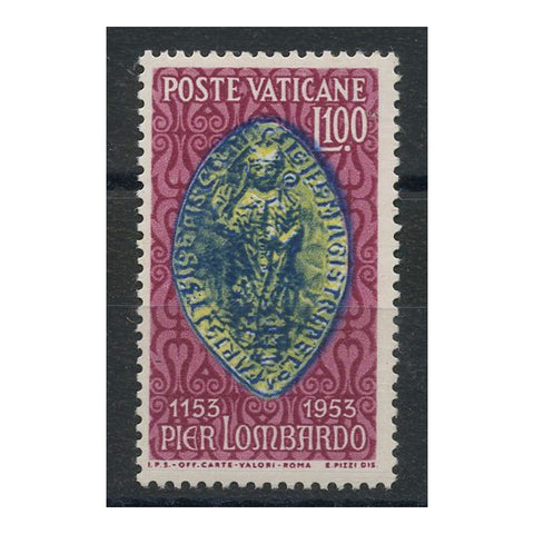 Vatican 1953 100L Libri Sententiarium, u/m. SG196