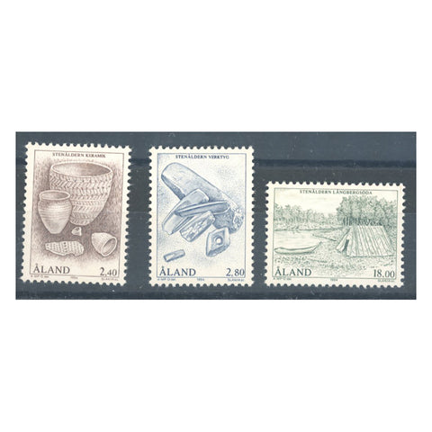 Aland 1994 Stone Age, u/m. SG87-89