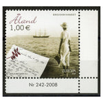 Aland 2008 Europa - The Letter, u/m. SG310