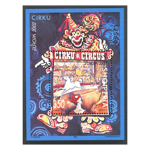Albania 2002 Europa - Circus, u/m, SGMS2912