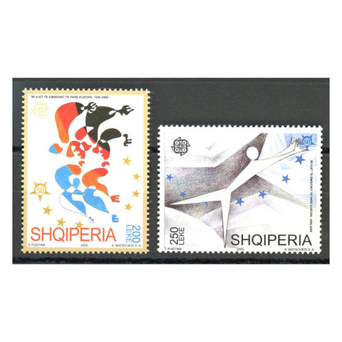 Albania 2005 Europa Stamps, u/m, SG3065-66