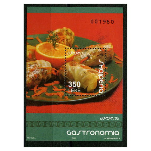 Albania 2005 Europa - Gastronomy, u/m. SGMS3070