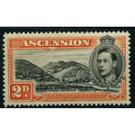 Ascension 1944-53 2d Black & red-orange, mtd mint, minor gum tone. SG41