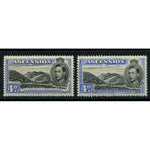 Ascension 1940-53 4d Black + ultramarine, both perfs, u/m, minute gum disturbances. SG42c+d