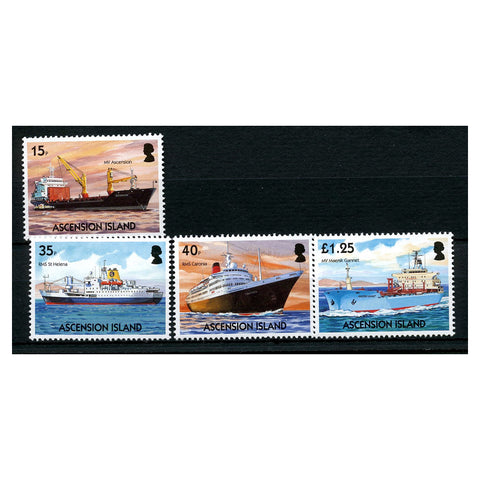 Ascension 2004 Merchant Ships, u/m. SG910-3