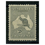 Australia 1915-28 2d Grey, die I, fine mtd mint. SG35