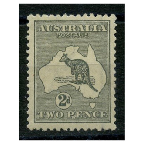 Australia 1915-28 2d Grey, die I, fine mtd mint. SG35