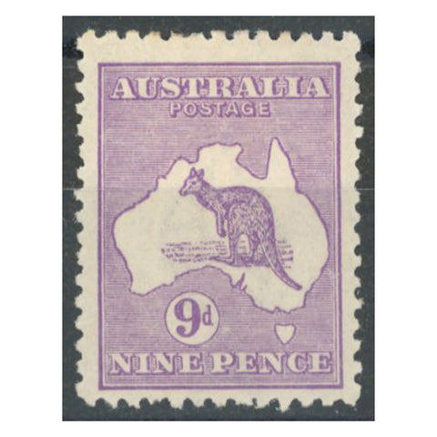 Australia 1916-27 9d Violet, die II, fresh mtd mint. SG39