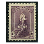 Australia 1938 10/- Dull-purple, u/m, minor gum tone. SG177