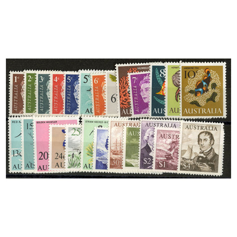 Australia 1966-73 Decimal currency definitives, lightly mtd mint. SG382-403
