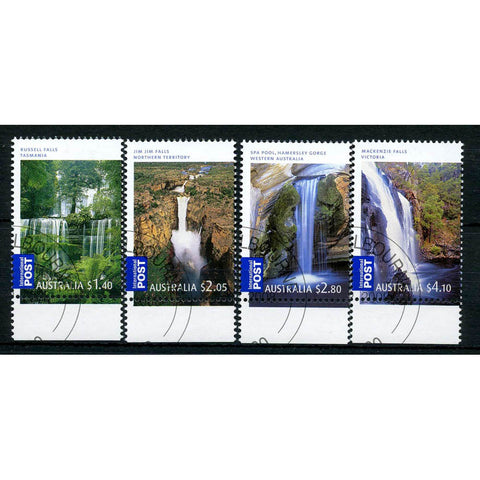 Australia 2008 Waterfalls, cto used. SG3064-67