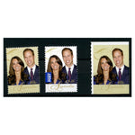 Australia 2011 Royal Wedding (1st issue), u/m. SG3588-89+ 3591