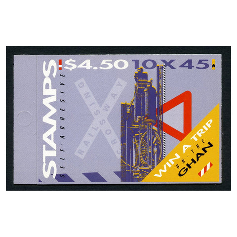 Australia 1993 Trains, u/m. SGSB80