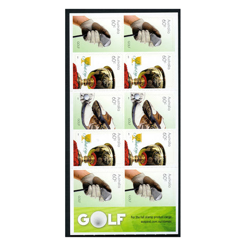 Australia 2011 Golf, u/m. SGSB382