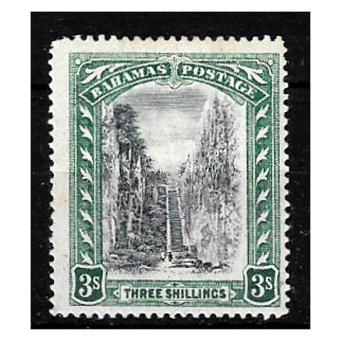 Bahamas 1901-03 3/- Staircase (CC) mtd mint. SG61