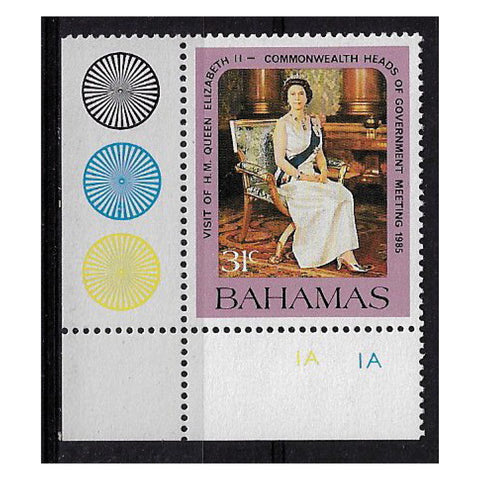 Bahamas 1985 Heads of Government 31c INVERTED WMK, u/m. SG718w