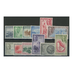 Barbados 1950 Pictorial definitive set to $2.40 (12v), mtd mint. SG271-82