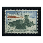 Belgium 1957 5f+2f50 Antarctic exped, single in changed colours from m/s, fine used. SGMS1620(sing)