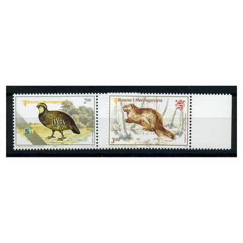 Bosnia 2005 Fauna, u/m. SG812-13