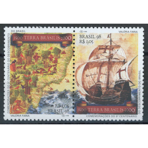 Brazil 1998 Discovery (3rd issue), u/m. SG2893-94