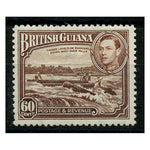 Br Guyana 1938-52 60c Red-brown, fresh mtd mint. SG315