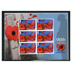 BIOT 2011 Royal British Legion, u/m. SG464-71 x 6 sheetlets