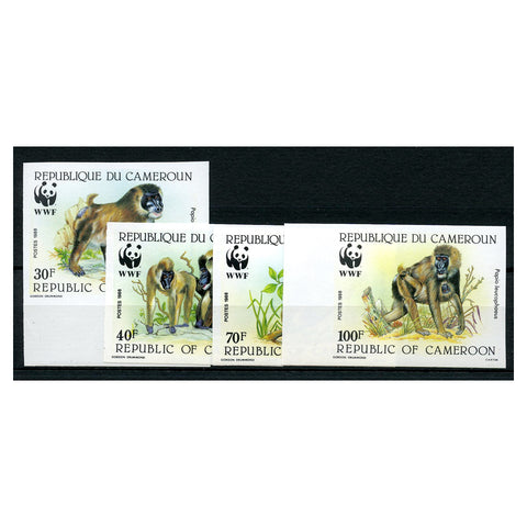 Cameroon 1988 Drill Baboon (WWF),  IMPERF, u/m. SG1115-18