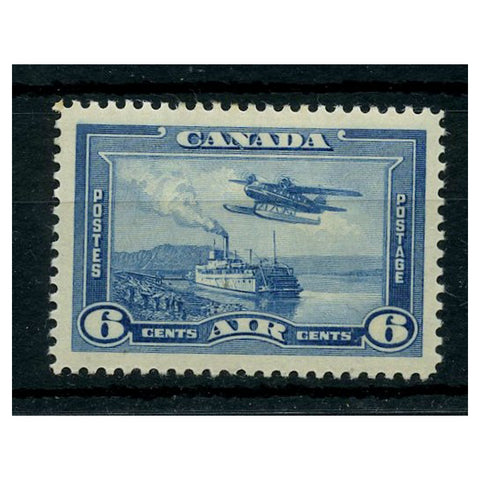 Canada 1937-38 6c Air, mtd mint. SG371