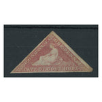 Cape of GH 1864 1d Carmine-red, 3 margins, mtd mint, gum a bit weak / some tone. SG18