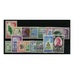 Cayman Is. 1962-64 Set to £1 (15v) lightly mtd mint. SG165-79