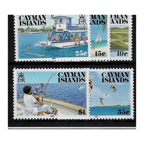 Cayman Islands 1987 Tourism, u/m SG647-51