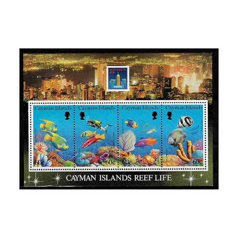 Cayman Islands 1994 "Hong Kong '94" - Reef Life, u/m SGMS773