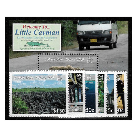 Cayman Is 2009 Island Scenes (2nd series) u/m. SG1211-16+ MS1217