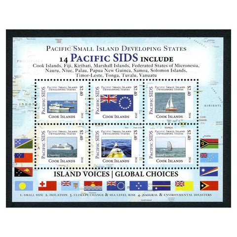 Cook Is 2014 SIDS - Ships, u/m. SGMS1778