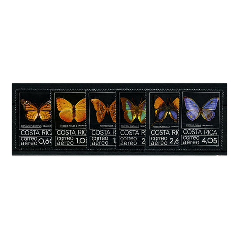 Costa Rica 1979 Butterflies, mtd mint. SG1145-50