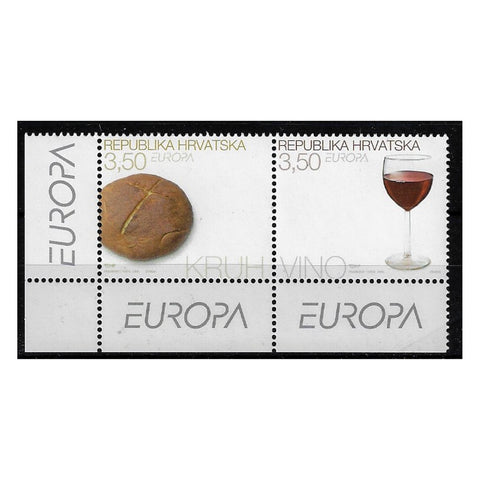 Croatia 2005 Europa - Gastronomy, u/m. SG797-98