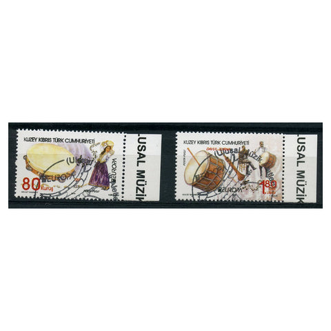 Cyprus (Turk) 2014 Europa - Musical Instruments, cto used. SG780-81