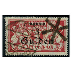 Danzig 1923 3g on 1mil Mk Definitive, genuine postal use with cds and parcel'star' cancels. SG176