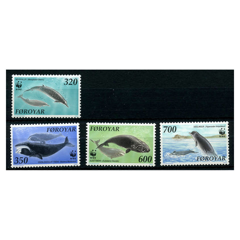 Faroe Is 1990 Whales (WWF) u/m. SG196-9