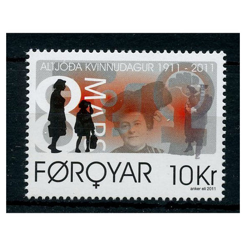 Faroe Is 2011 Womens Day, u/m. SG634