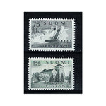 Finland 1956 Pictorial definitives 75 & 1.25m, u/m  SG557a,c