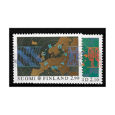 Finland 1991 Europa - Space, u/m SG1260-1