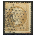 France 1862 10c Bistre-brown, good to fine used. SG92