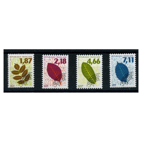 France 1996 Leaves of Trees (2nd series), u/m. SG3321-4