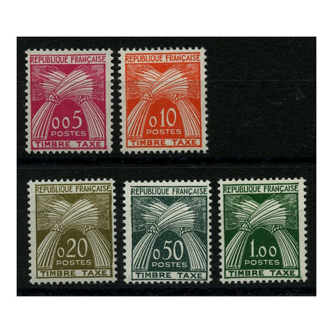 France 1960 set, u/m. SGD1474-78