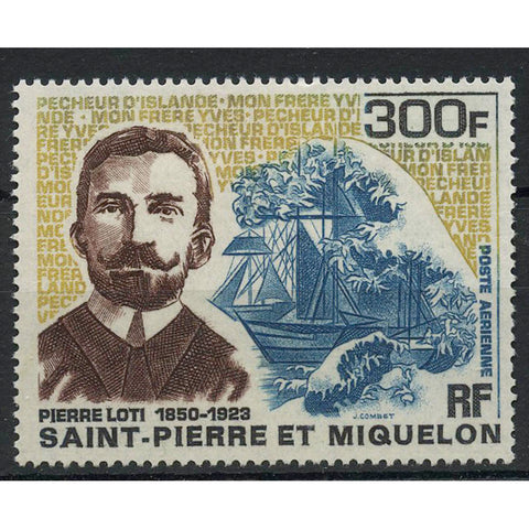 St Pierre 1969 Pierre Loti (explorer), mtd mint. SG469