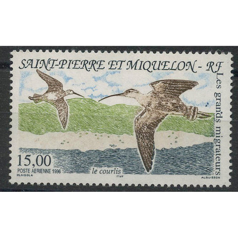 St Pierre 1996 Whimbrel, u/m. SG746