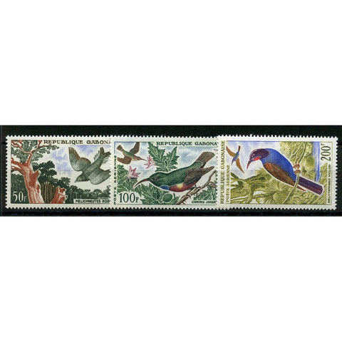 Gabon 1961 Birds, u/m  SG170-72 (part set)