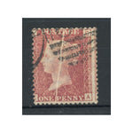 GB 1864-79 1d Rose-red, plate 183, fine used example displaying pre-print paper crease. SG43var